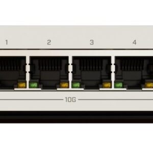 Switch|MIKROTIK|1x10Base-T / 100Base-TX / 1000Base-T|4x10GbE|PoE ports 1|CRS304-4XG-IN