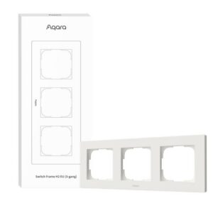 SMART SWITCH FRAME H2 (3-GANG)/WHITE FE-X02D-W AQARA