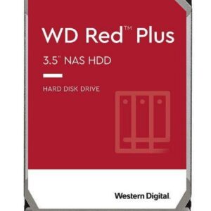 HDD|WESTERN DIGITAL|Red Plus|8TB|SATA|256 MB|5640 rpm|3,5"|WD80EFPX