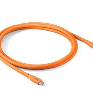 CABLE USB-C TO USB-C 2M/M/M ORANGE CAC-3000 CLUB3D