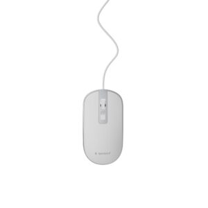 MOUSE USB OPTICAL WHITE/SILVER/MUS-4B-06-WS GEMBIRD