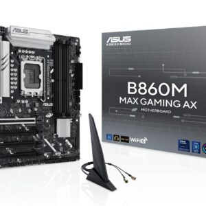 Mainboard|ASUS|Intel B860 Express|LGA1851|Micro-ATX|Memory DDR5|Memory slots 4|B860MMAXGAMINGAX