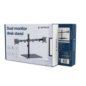 MONITOR ACC DESK STAND 17-32"/DUAL MS-D2ST-01 GEMBIRD