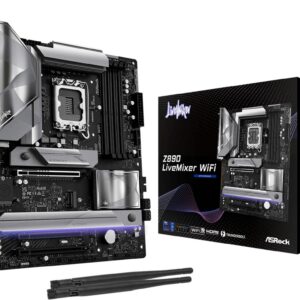 Mainboard|ASROCK|Intel Z890|LGA 1851 (Socket V1)|ATX|RAM DDR5-SDRAM|4xSlots|Wi-Fi Yes|Bluetooth Yes|Z890LIVEMIXERWIFI