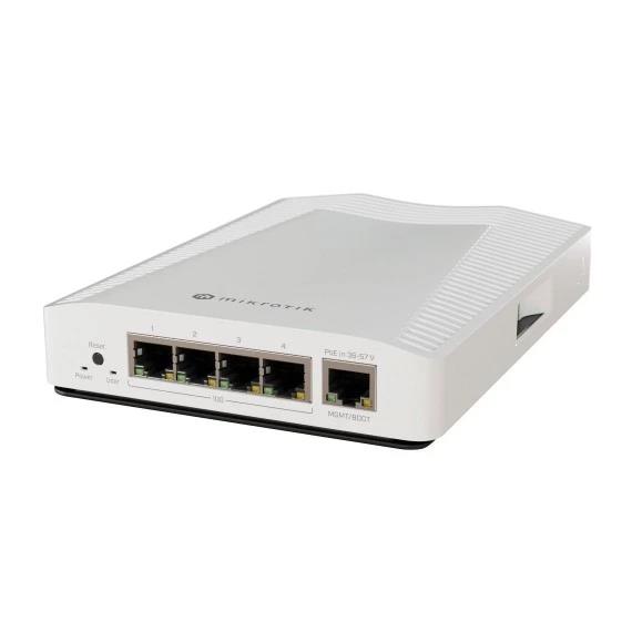 Switch|MIKROTIK|1x10Base-T / 100Base-TX / 1000Base-T|4x10GbE|PoE ports 1|CRS304-4XG-IN