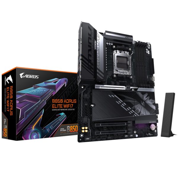 Mainboard|GIGABYTE|AMD B850|SAM5|ATX|Memory DDR5|Memory slots 4|B850AELITEWF71.1