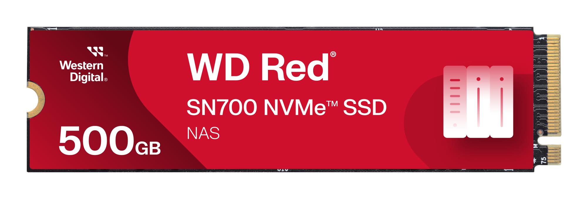 SSD|SANDISK|1000xTBW rating|MTBF 1750000 h|Read speed 3430 MB/s|Write speed 2600 MB/s|NVMe Yes|PCI Express 3.0|M.2|500 GB|POWERED BY SANDISK|Red SN700|WDS500G1R0C