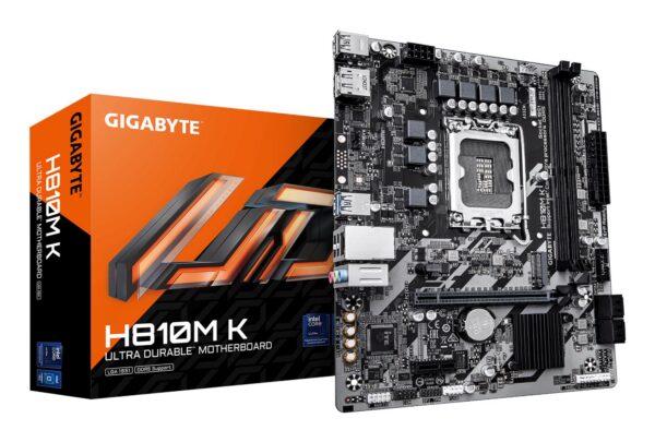 Mainboard|GIGABYTE|Intel H810|LGA1851|Micro-ATX|Memory DDR5|Memory slots 2|H810MK1.0