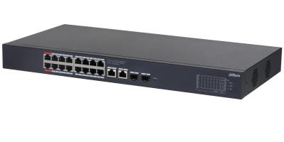 Switch|DAHUA|Desktop/pedestal|Rack|16x10Base-T / 100Base-TX / 1000Base-T|2xSFP|PoE ports 16|CS4220-16GT-240