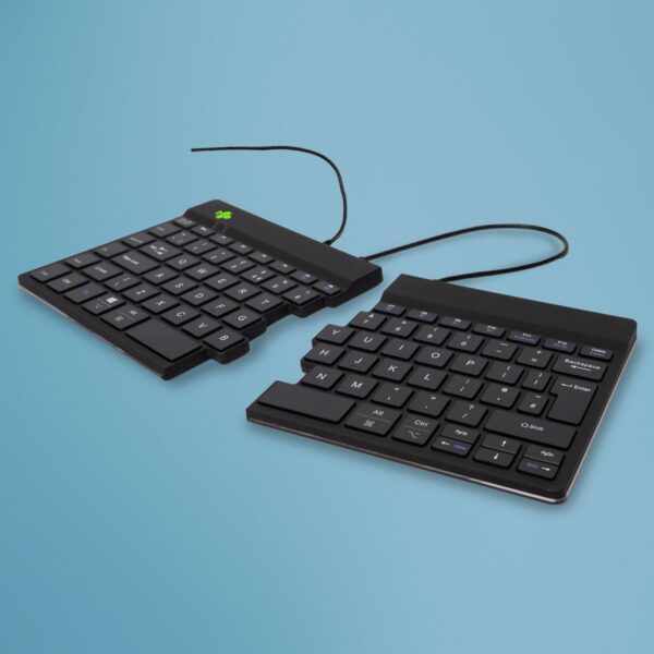 KEYBOARD SPLIT BREAK V2 ENG/BLACK RGOSP-UKWIBL R-GO TOOLS