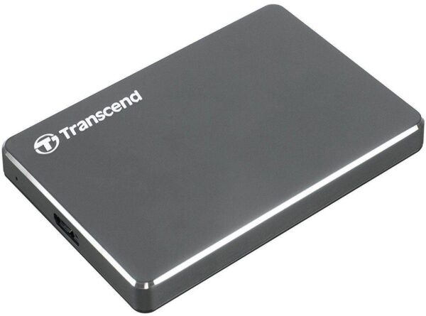 External HDD|TRANSCEND|StoreJet|1TB|USB 3.1|Colour Iron Grey|TS1TSJ25C3N