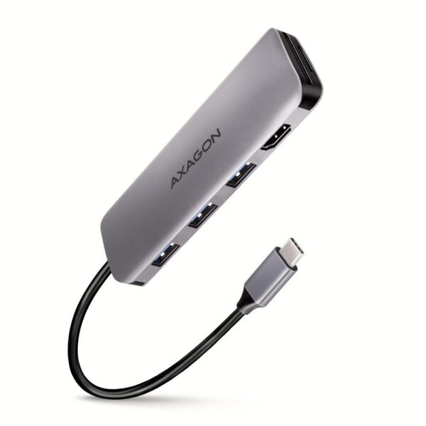 I/O HUB USB-C 5IN1/0.2M HMC-HCR3A AXAGON
