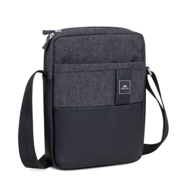 TABLET CASE CROSSBODY 11"/8811 BLACK MELANGE RIVACASE