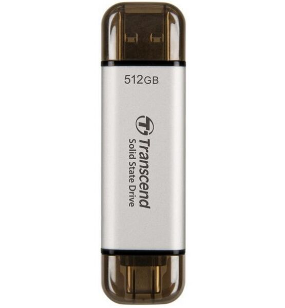 External SSD|TRANSCEND|ESD310|512GB|USB-C|USB|3D NAND|Write speed 900 MBytes/sec|Read speed 1050 MBytes/sec|TS512GESD310S