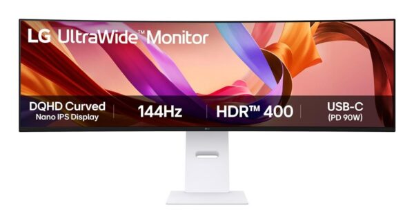 LCD Monitor|LG|49 "|5120 x 1440 pixels|Dual QHD|Native aspect ratio 32:9|LED|Curved|49U950A-W
