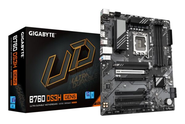 Mainboard|GIGABYTE|Intel B760 Express|LGA1700|ATX|Memory DDR5|Memory slots 4|B760DS3HGEN5