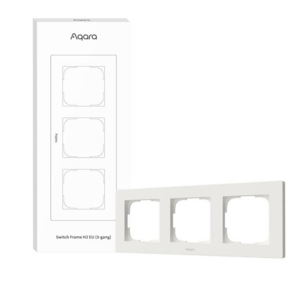 SMART SWITCH FRAME H2 (3-GANG)/WHITE FE-X02D-W AQARA