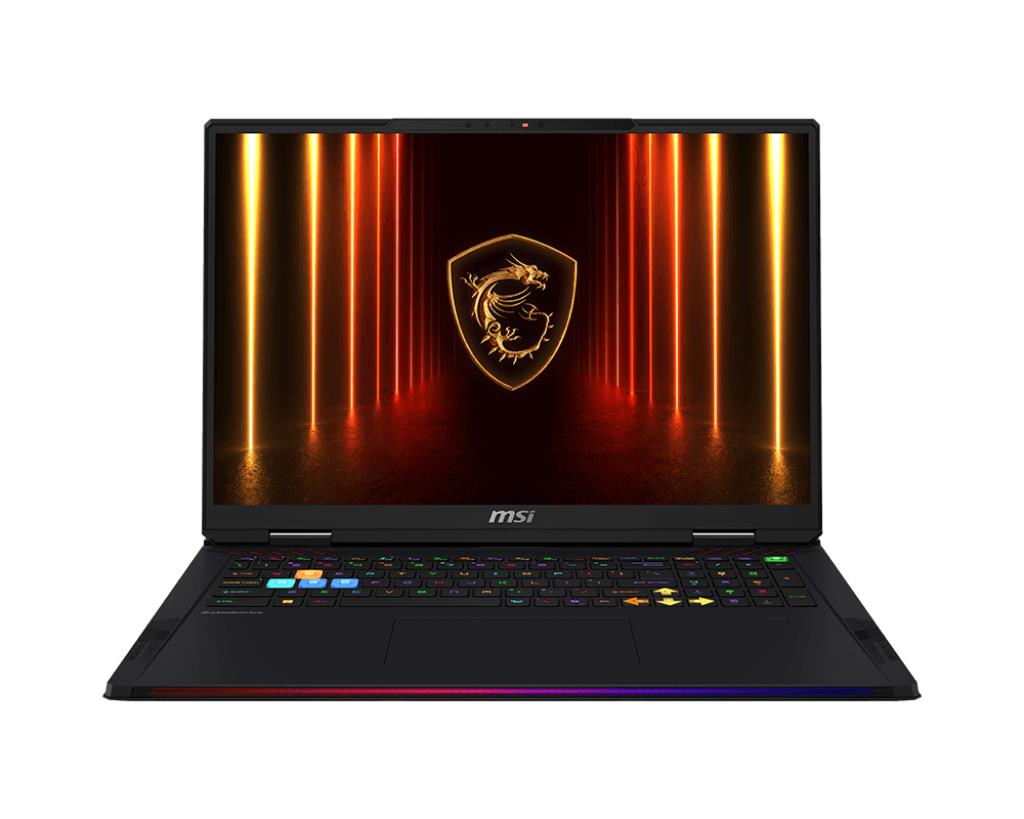 Notebook|MSI|Raider|A18HX A9WJG|CPU  Ryzen 9|9955HX3D|2500 MHz|18"|3840x2400|RAM 64GB|DDR5|5600 MHz|SSD 2TB|NVIDIA GeForce RTX 5090|24GB|ENG|Card Reader SD Express|Windows 11 Home|Black|3.6 kg|RAIDERA18HXA9WJG-014NL