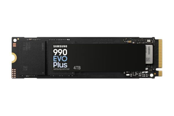 SSD|SAMSUNG|990 EVO Plus|4TB|M.2|PCIe Gen5|NVMe|TLC|Write speed 6300 MBytes/sec|Read speed 7250 MBytes/sec|2.38mm|TBW 2400 TB|MZ-V9S4T0BW