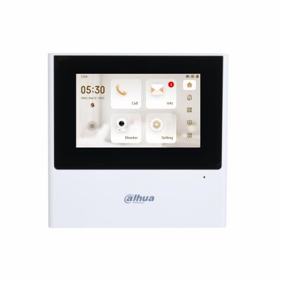 MONITOR LCD 4.3" IP DOORPHONE/WIFI POE VTH2611L-WP DAHUA