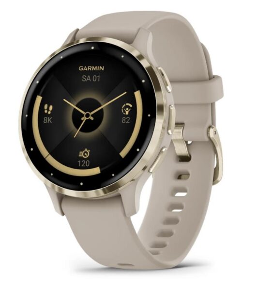 SMARTWATCH VENU 3S/GRAY/GOLD 010-02785-02 GARMIN