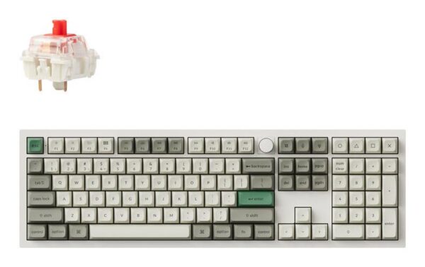 KEYBOARD WRL Q6 MAX RGB/SHELL WHITE Q6M-P1 KEYCHRON