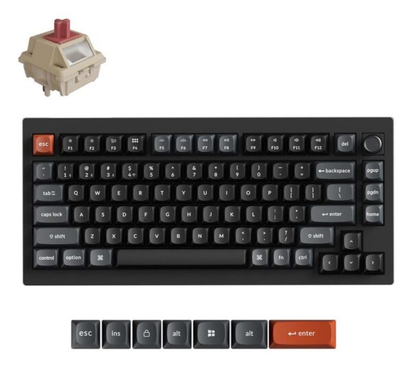 KEYBOARD WRL V1 ULTRA/BLACK V1U-D1 KEYCHRON