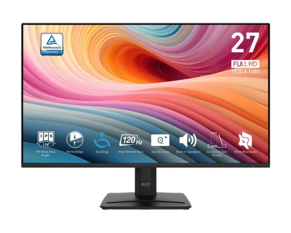LCD Monitor|MSI|PRO MP275 E2|27"|Business|Panel IPS|1920x1080|16:9|120 ??|1 ms|Speakers|PROMP275E2