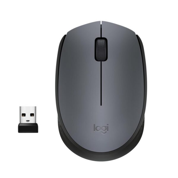 MOUSE USB OPTICAL WRL M170/GREY 910-004642 LOGITECH