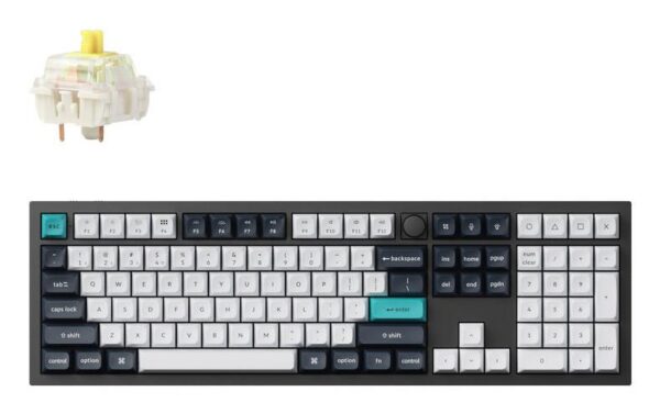 KEYBOARD WRL Q6 MAX RGB/CARBON BLACK Q6M-M4 KEYCHRON