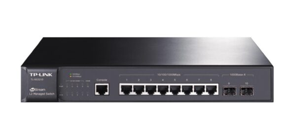 Switch|TP-LINK|Omada|TL-SG3210|Type L2|8x10Base-T / 100Base-TX / 1000Base-T|2xSFP|TL-SG3210