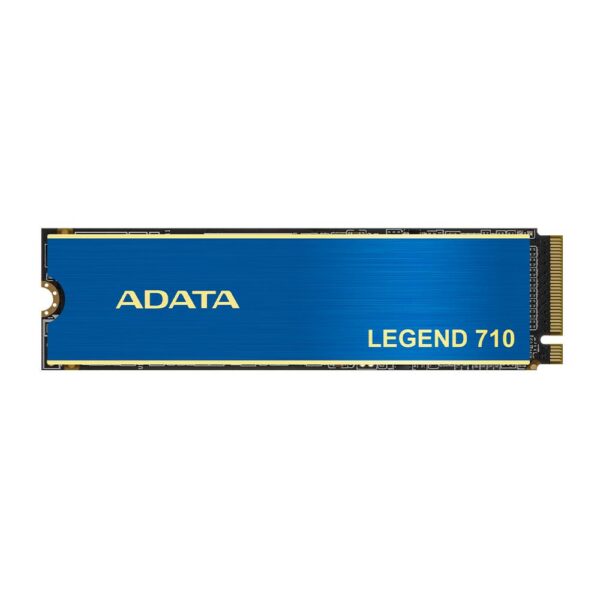 SSD|ADATA|LEGEND 710|512GB|M.2|PCIE|NVMe|3D NAND|Write speed 1000 MBytes/sec|Read speed 2400 MBytes/sec|TBW 130 TB|MTBF 1500000 hours|ALEG-710-512GCS
