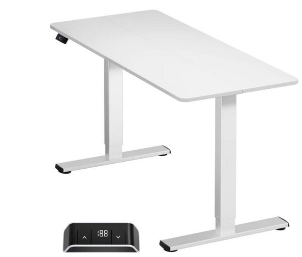 DESK MOTORISED/WHITE WDT221E-W ONKRON
