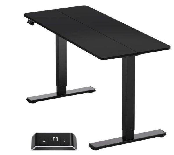 DESK MOTORISED/BLACK WDT221E-B ONKRON