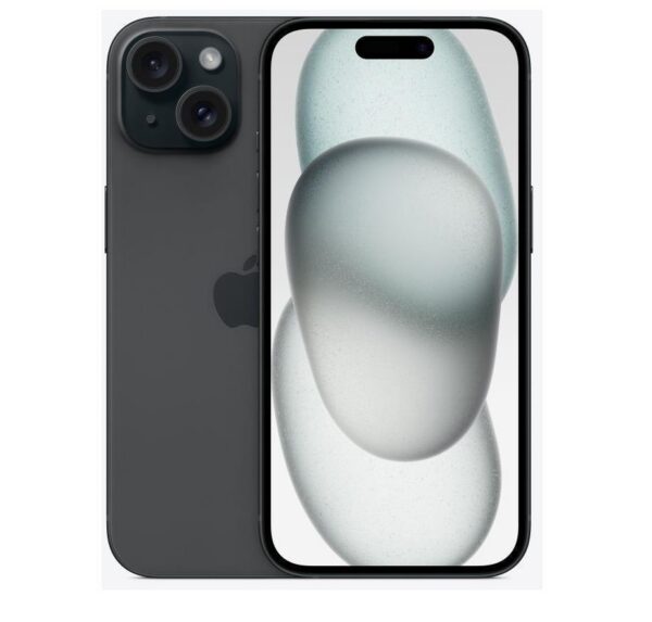 REFURB. PHONE IPHONE 15/128GB BLACK GR.A APPLE RENEWED