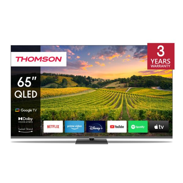TV Set|THOMSON|65 "|4K Ultra HD|3840 x 2160 pixels|Flat|QLED|65QG5C14