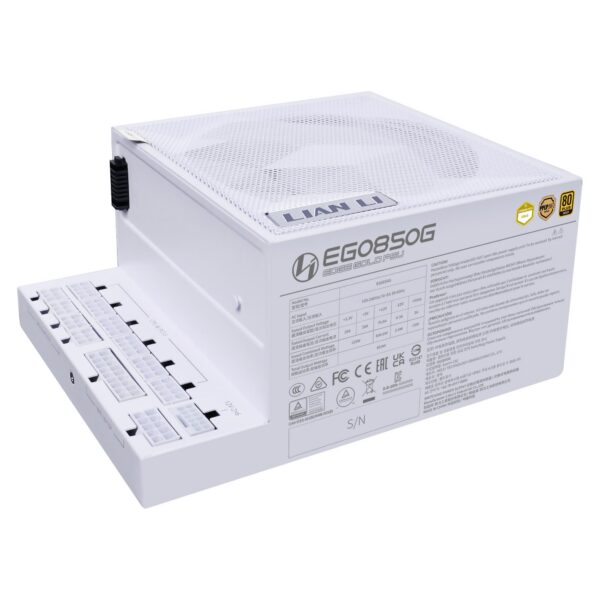 Power Supply|LIAN LI|EDGE GOLD 850|850 Watts|Efficiency 80 PLUS GOLD|PFC Active|G9P.EG0850G.W000.EU