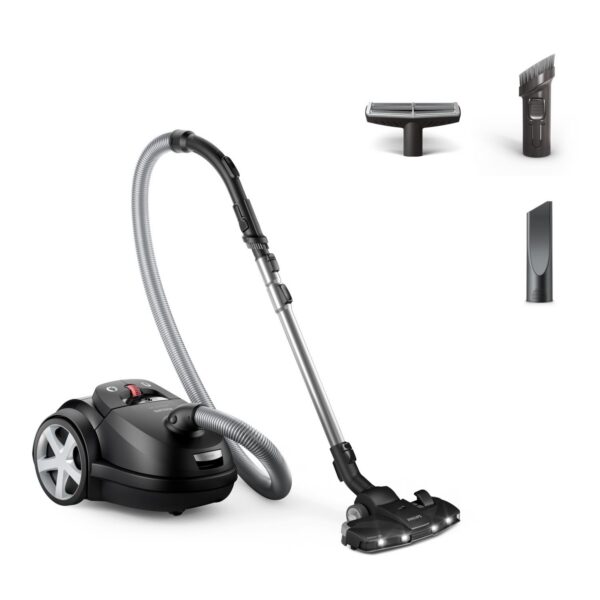 Vacuum Cleaner|PHILIPS|Bagged|900 Watts|Noise 75 dB|Black|Weight 5.3 kg|XD8122/10